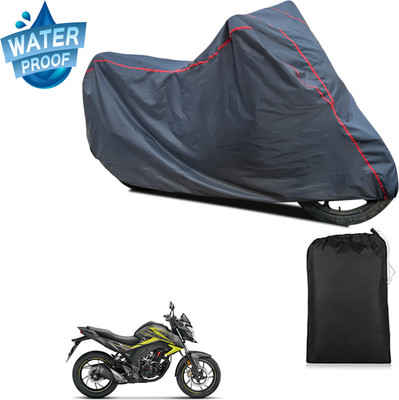 PAGORA Waterproof Two Wheeler Cover for Honda(CB Hornet 160, Grey)