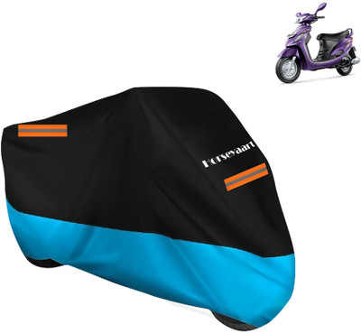 Horseyaart Waterproof Two Wheeler Cover for Mahindra(Rodeo RZ, Blue)