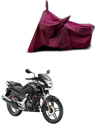 Aoriyon Waterproof Two Wheeler Cover for Hero(CBZ Extreme, Maroon)