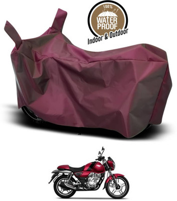 AASHTIK MART Two Wheeler Cover for Bajaj(V15, Maroon)