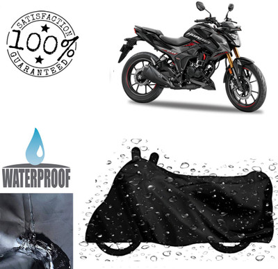 Autoinnovation Waterproof Two Wheeler Cover for Honda(Hornet 2.0, Black)