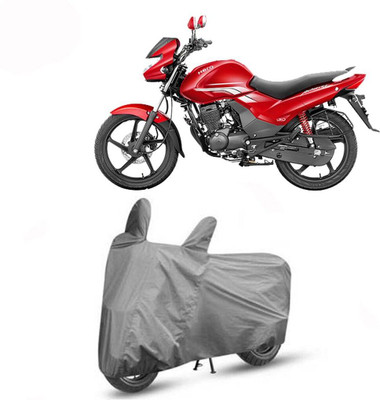 DeepShakshi AUTOMOTIVE Waterproof Two Wheeler Cover for Hero(Achiever, Black)