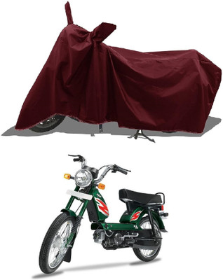DeepShakshi AUTOMOTIVE Waterproof Two Wheeler Cover for TVS(Zeppelin BS6, Maroon)