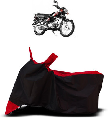 VESMEI Two Wheeler Cover for Honda(CD 100 SS, Red)