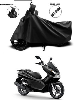 KEDIT Two Wheeler Cover for Honda(PCX 125, Black)