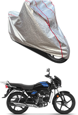 AutoGalaxy Waterproof Two Wheeler Cover for Hero(Silver)
