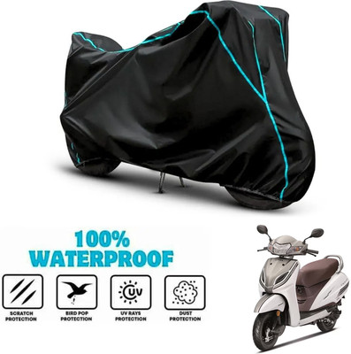 ANTHUB Waterproof Two Wheeler Cover for Honda(Activa 5G, Black)