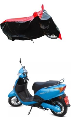 VESMEI Two Wheeler Cover for Hero(Electric Optima HS500 ER BS6, Red)