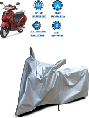 CODOKI Waterproof Two Wheeler Cover for Honda(Activa 4G, Silver)
