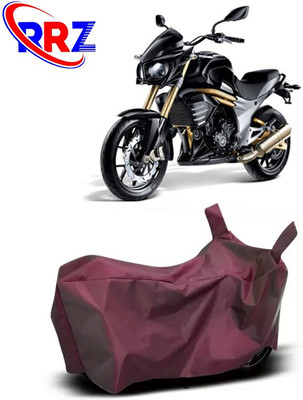 RRZ Waterproof Two Wheeler Cover for Mahindra(Mojo, Maroon)