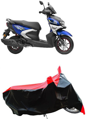 KEDIT Two Wheeler Cover for Yamaha(Ray-ZR 125FI, Red)