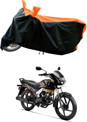 Mdstar Waterproof Two Wheeler Cover for Mahindra(Centuro, Orange)