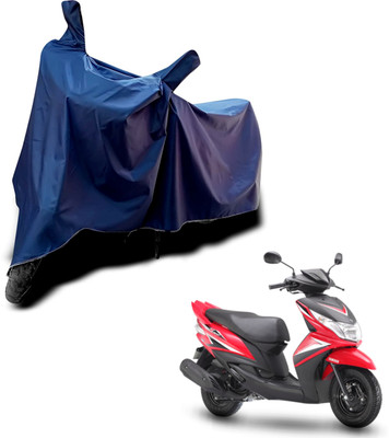KEDIT Two Wheeler Cover for Yamaha(Cygnus Ray ZR, Blue)