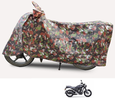 Euro Care Two Wheeler Cover for Yamaha(FZ-X, Brown)