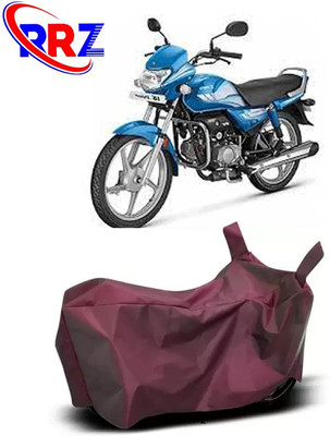 RRZ Waterproof Two Wheeler Cover for Hero(HF Deluxe, Maroon)