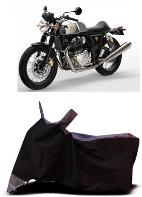 VESMEI Two Wheeler Cover for Royal Enfield(Continental GT, Grey)