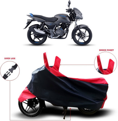 KEDIT Two Wheeler Cover for Bajaj(Pulsar 125 Neon, Red)