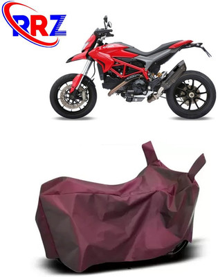 RRZ Waterproof Two Wheeler Cover for Ducati(Hypermotard 939, Maroon)