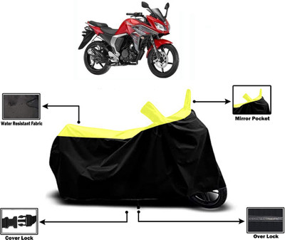 Amexride Two Wheeler Cover for Yamaha(Fazer-FI, Yellow)