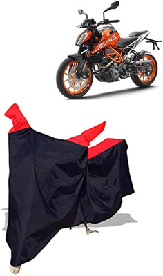 Amexride Two Wheeler Cover for KTM(Duke 390 ABS, Black)
