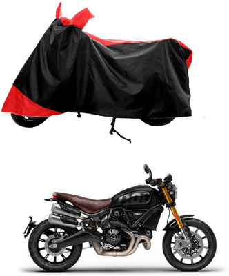GROFATIK Two Wheeler Cover for Ducati(Scrambler 1200, Red)