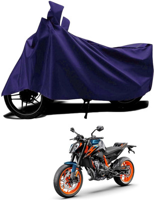 SK AUTO Two Wheeler Cover for KTM(890 Duke, Blue)