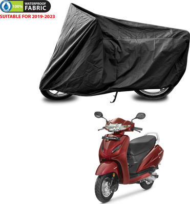 PAGORA Waterproof Two Wheeler Cover for Honda(Activa 4G, Black)