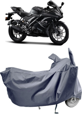 Amexride Two Wheeler Cover for Yamaha(R15, Grey)