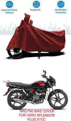 Mdstar Waterproof Two Wheeler Cover for Hero(Splendor, Maroon)