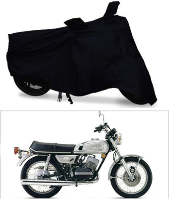 DeepShakshi AUTOMOTIVE Waterproof Two Wheeler Cover for Yamaha(RD 350, Black)