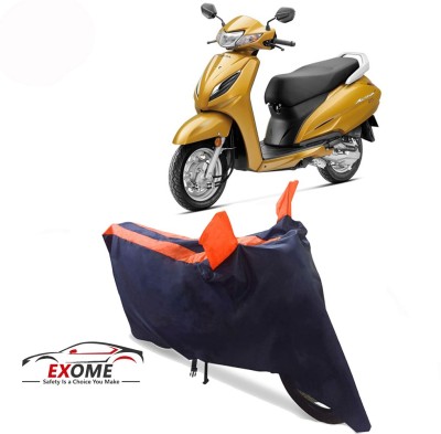 EXOME Two Wheeler Cover for Honda(Activa 6G, Orange)