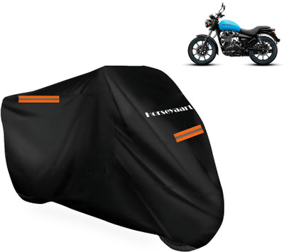 Horseyaart Waterproof Two Wheeler Cover for Royal Enfield(Thunderbird 350, Black)