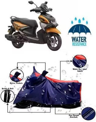 POOVI STORE Waterproof Two Wheeler Cover for Yamaha(RayZR 125 Fi, Multicolor)