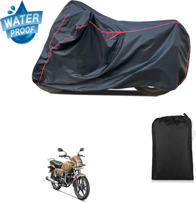 CODOKI Waterproof Two Wheeler Cover for Hero(Splendor Plus, Black)