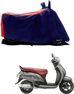 CODOKI Waterproof Two Wheeler Cover for Suzuki(Access SE, Red)