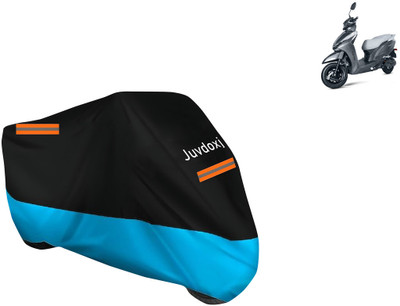 Juvdoxj Waterproof Two Wheeler Cover for Ampere(Magnus Pro, Blue)
