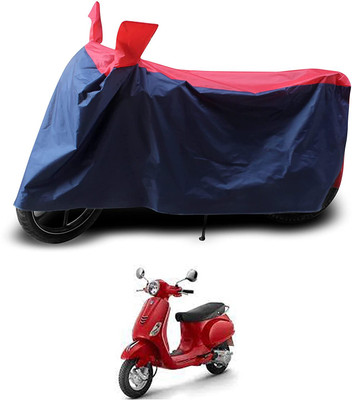 KEDIT Two Wheeler Cover for Piaggio(Vespa LX, Red, Blue)