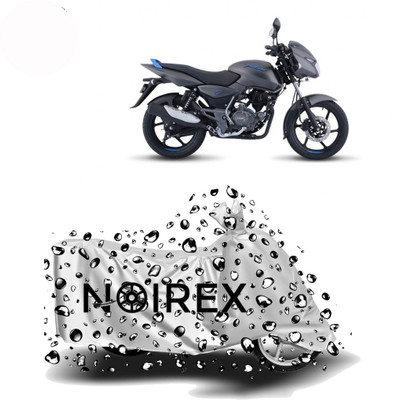 NOIREX Two Wheeler Cover for Bajaj(Pulsar 125 Neon, Silver)
