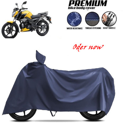 smwzxyu Waterproof Two Wheeler Cover for Universal For Bike(Raider, Blue)