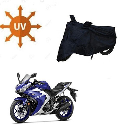 Mdstar Waterproof Two Wheeler Cover for Piaggio(Vespa LX, Black)