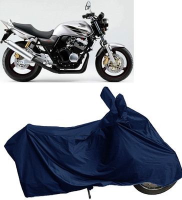 DIGGU Two Wheeler Cover for Honda(CB 400, Blue)