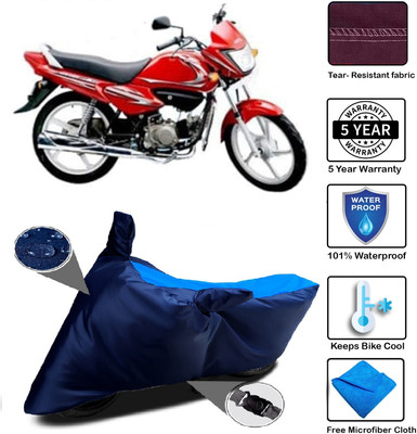 MISSION COLLECTION Waterproof Two Wheeler Cover for Hero(Splendor NXG, Blue)