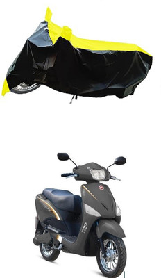 VESMEI Two Wheeler Cover for Hero(Electric Optima Li, Yellow)