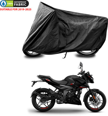 PAGORA Waterproof Two Wheeler Cover for Bajaj(Pulsar N160, Black)