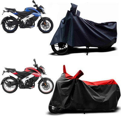 AutoRash Waterproof Two Wheeler Cover for Bajaj(Pulsar NS 200, Red)