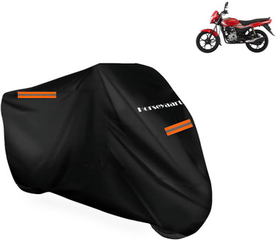 Horseyaart Waterproof Two Wheeler Cover for Bajaj(Platina 110, Black)