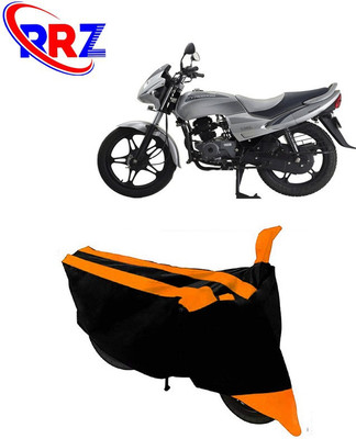 RRZ Waterproof Two Wheeler Cover for LML(Freedom Prima, Black, Orange)