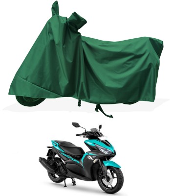 Tricway Two Wheeler Cover for Yamaha(Aerox 155 Maxi BS6, Green)