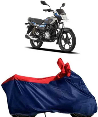 RENU FASHIONS Two Wheeler Cover for Bajaj(Platina 125, Blue, Red)