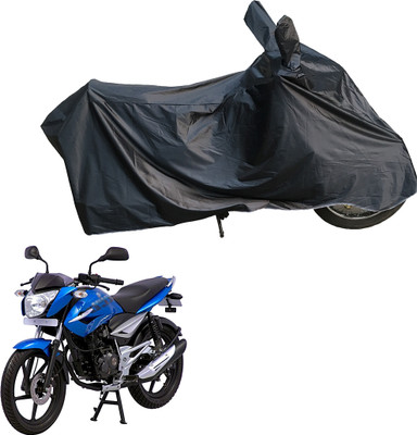 Motodreka Waterproof Two Wheeler Cover for Bajaj(XCD 125cc, Black)